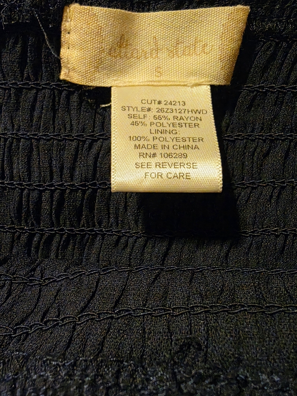 Altar'd State Navy Blue Smocked Ruffle Rhomper Mini Dress - Picture 4 of 4